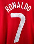 2010-11 Portugal Home Shirt Ronaldo 