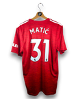 2020-21 Manchester United Home Shirt Matic 