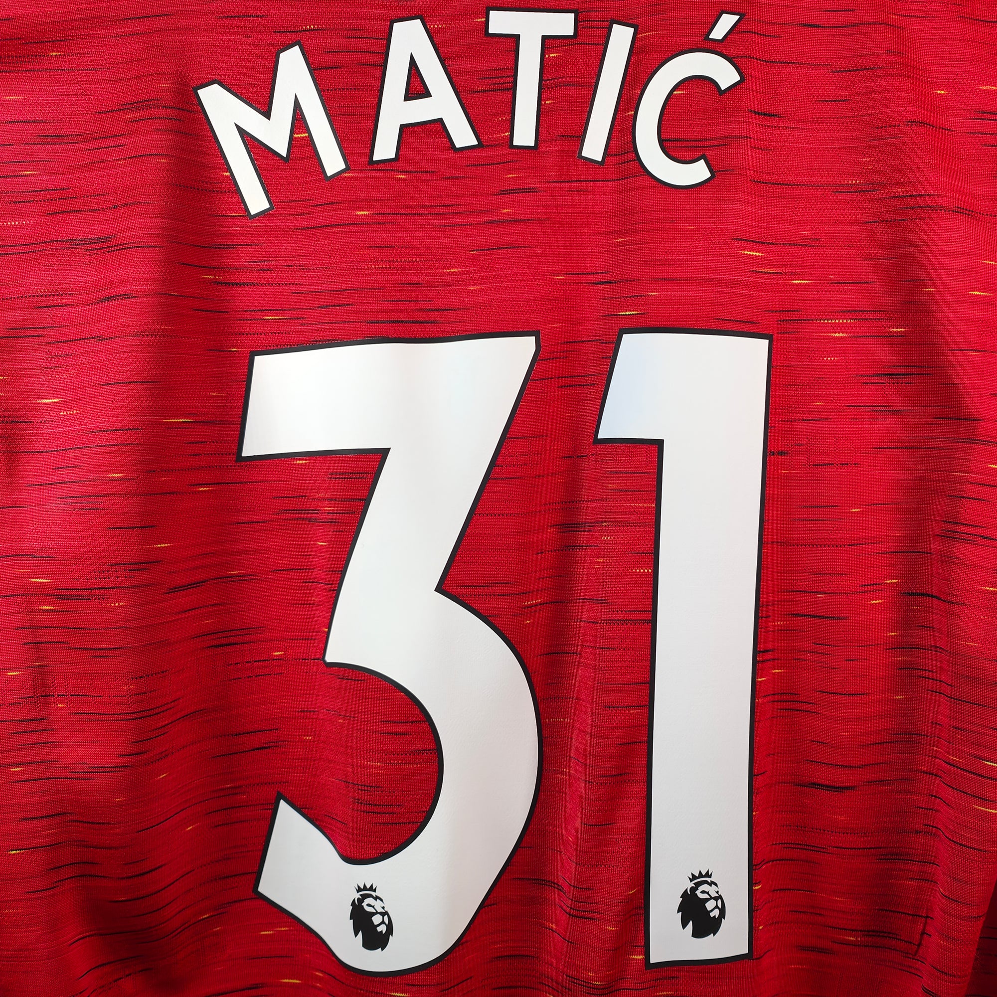 2020-21 Manchester United Home Shirt Matic 