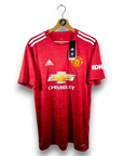 2020-21 Manchester United Home Shirt Pogba 