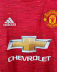 2020-21 Manchester United Home Shirt Pogba 