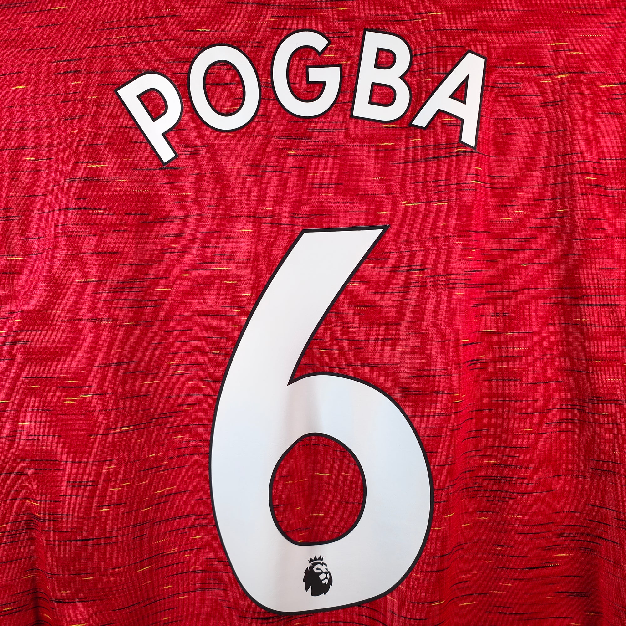 2020-21 Manchester United Home Shirt Pogba 