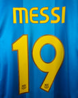 2007-08 FC Barcelona Away Shirt Messi 