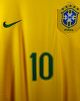 2006-08 Brazil Home Shirt Ronaldinho 