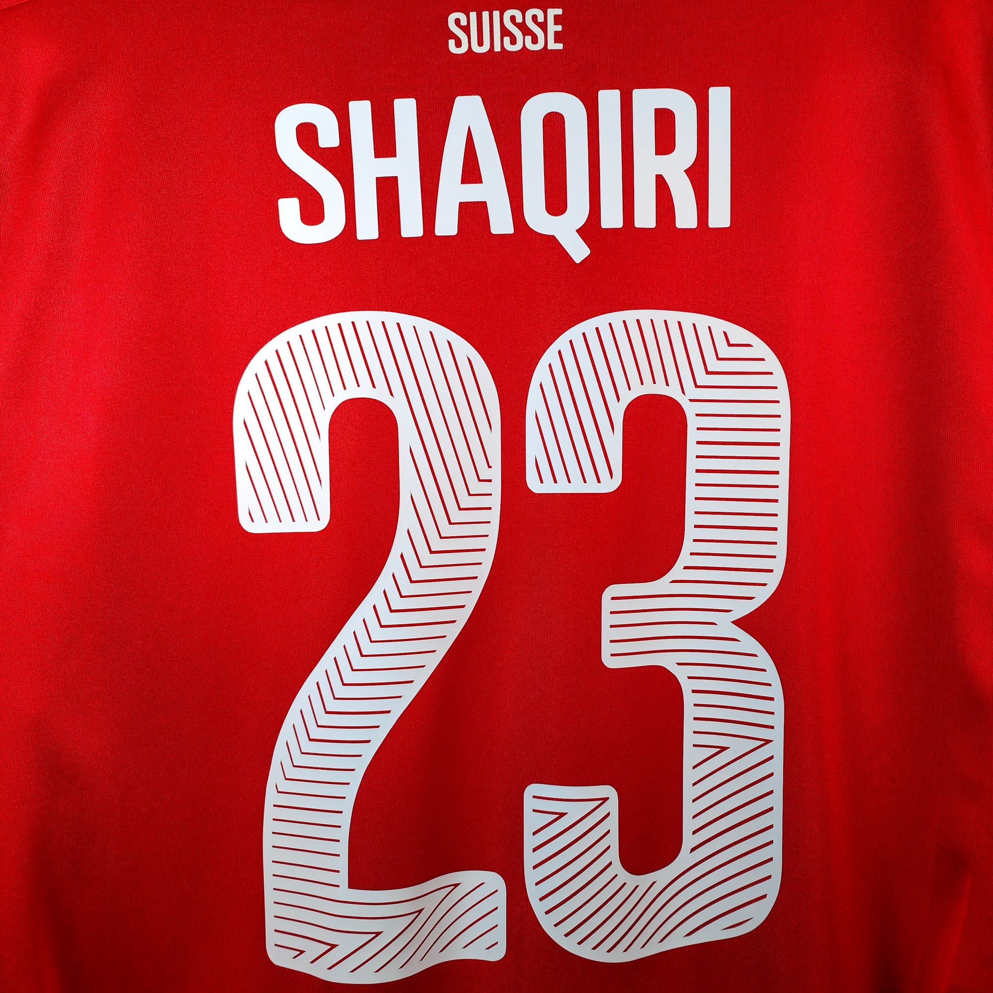 2014-15 Switzerland Home Shirt Shaqiri 