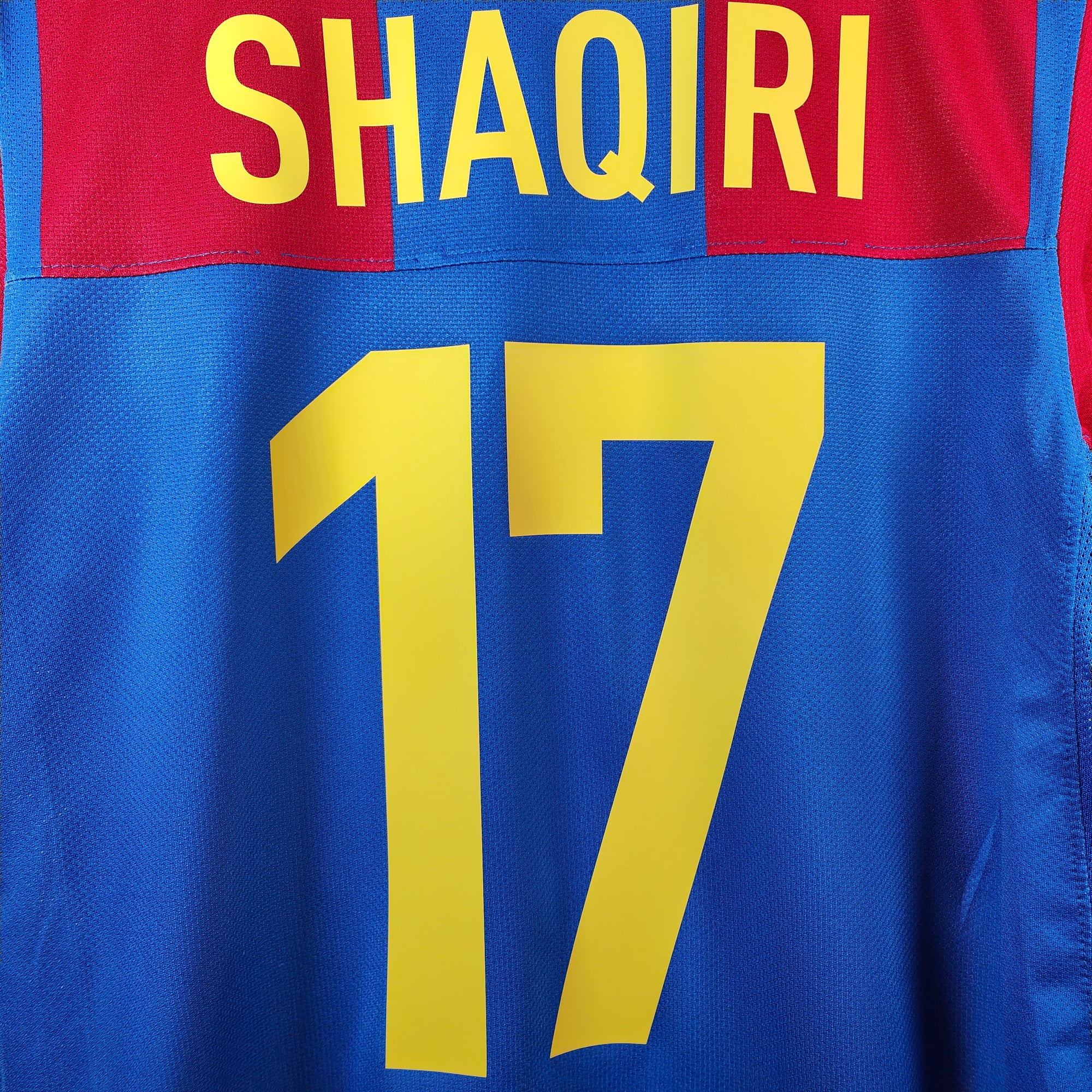 2010-12 FC Basel Home Shirt Shaqiri 