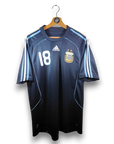 2007-08 Argentina Away Shirt Messi 