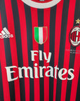 2011-12 AC Milan Home Shirt Prince 