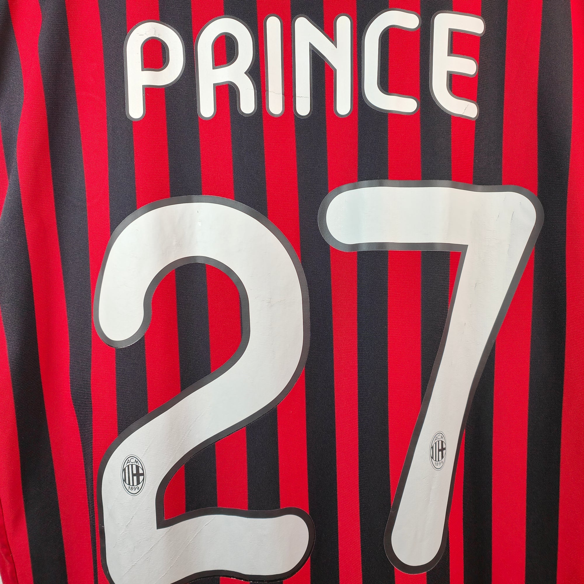 2011-12 AC Milan Home Shirt Prince 