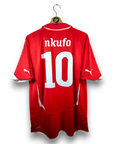 2010-11 Switzerland Home Shirt Nkufo 