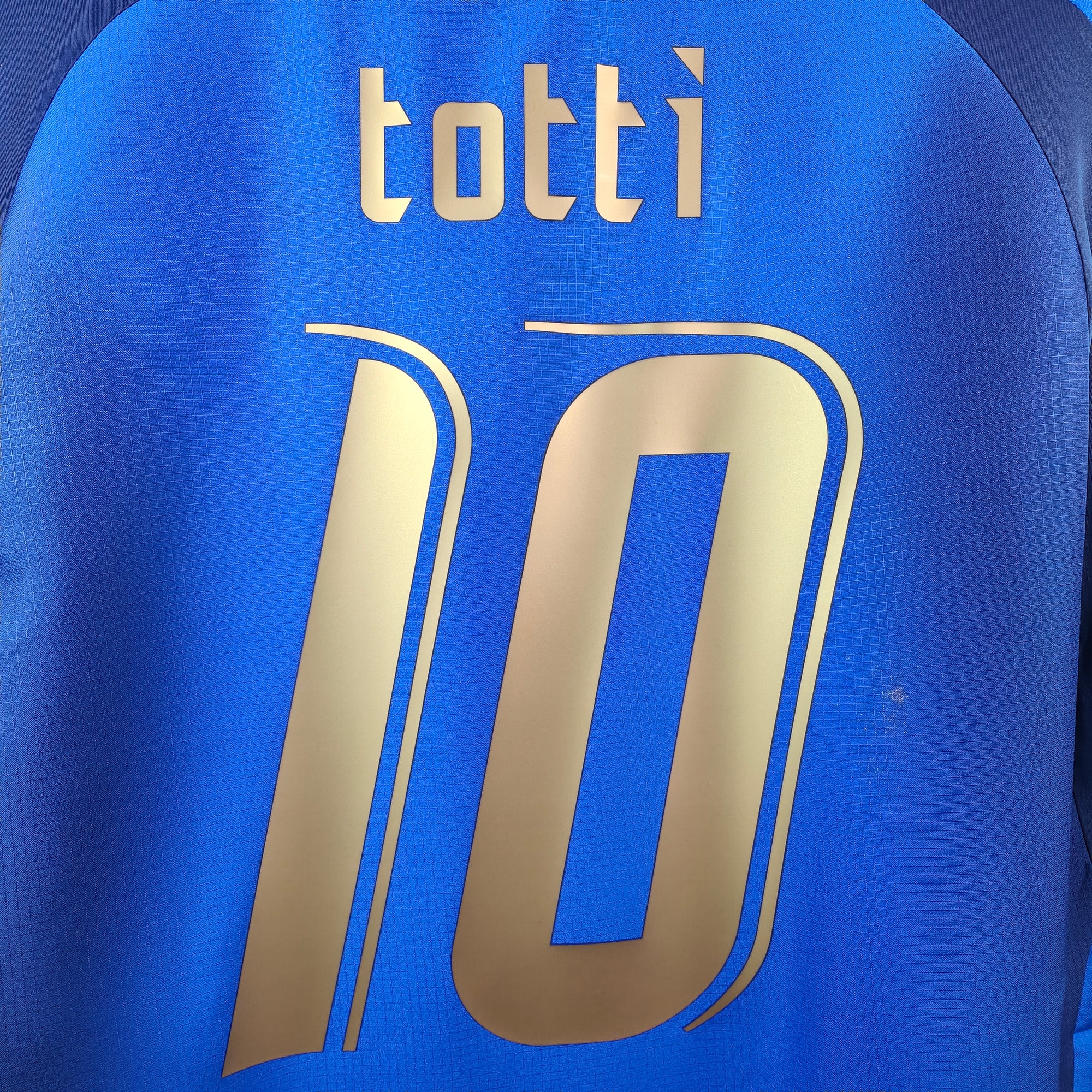 2006 Italy Home Shirt Totti 