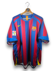 2005-06 FC Barcelona Home Shirt Ronaldinho 