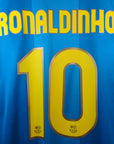 2007-08 FC Barcelona Away Shirt Ronaldinho 