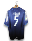 2005-06 Real Madrid Away Shirt Zidane 