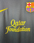 2011-12 FC Barcelona LS Away Shirt Sergio 