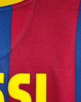 2010-11 FC Barcelona Home Shirt Messi 