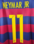 2015-16 FC Barcelona Home Shirt Neymar 