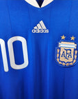 2010-11 Argentina Away Shirt Messi 