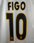 2003-04 Real Madrid Home Shirt Figo 