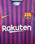 2018-19 FC Barcelona Home Shirt Messi 