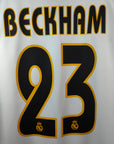 2003-04 Real Madrid Home Shirt Beckham 