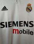 2003-04 Real Madrid Home Shirt Zidane 