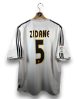 2003-04 Real Madrid Home Shirt Zidane 