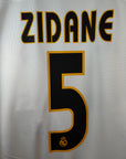 2003-04 Real Madrid Home Shirt Zidane 