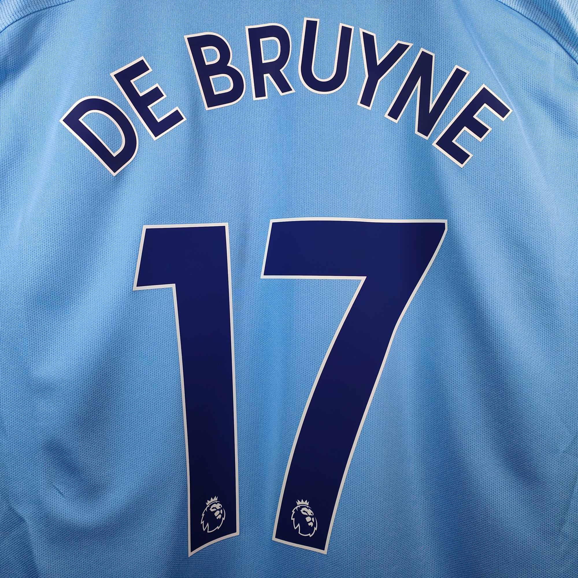 2017-18 Manchester City Home Shirt De Bruyne 