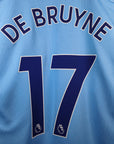 2017-18 Manchester City Home Shirt De Bruyne 