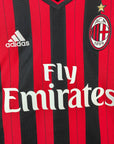 2013-14 AC Milan Home Shirt Balotelli 