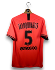 2019-20 PSG Away Shirt Marquinhos 