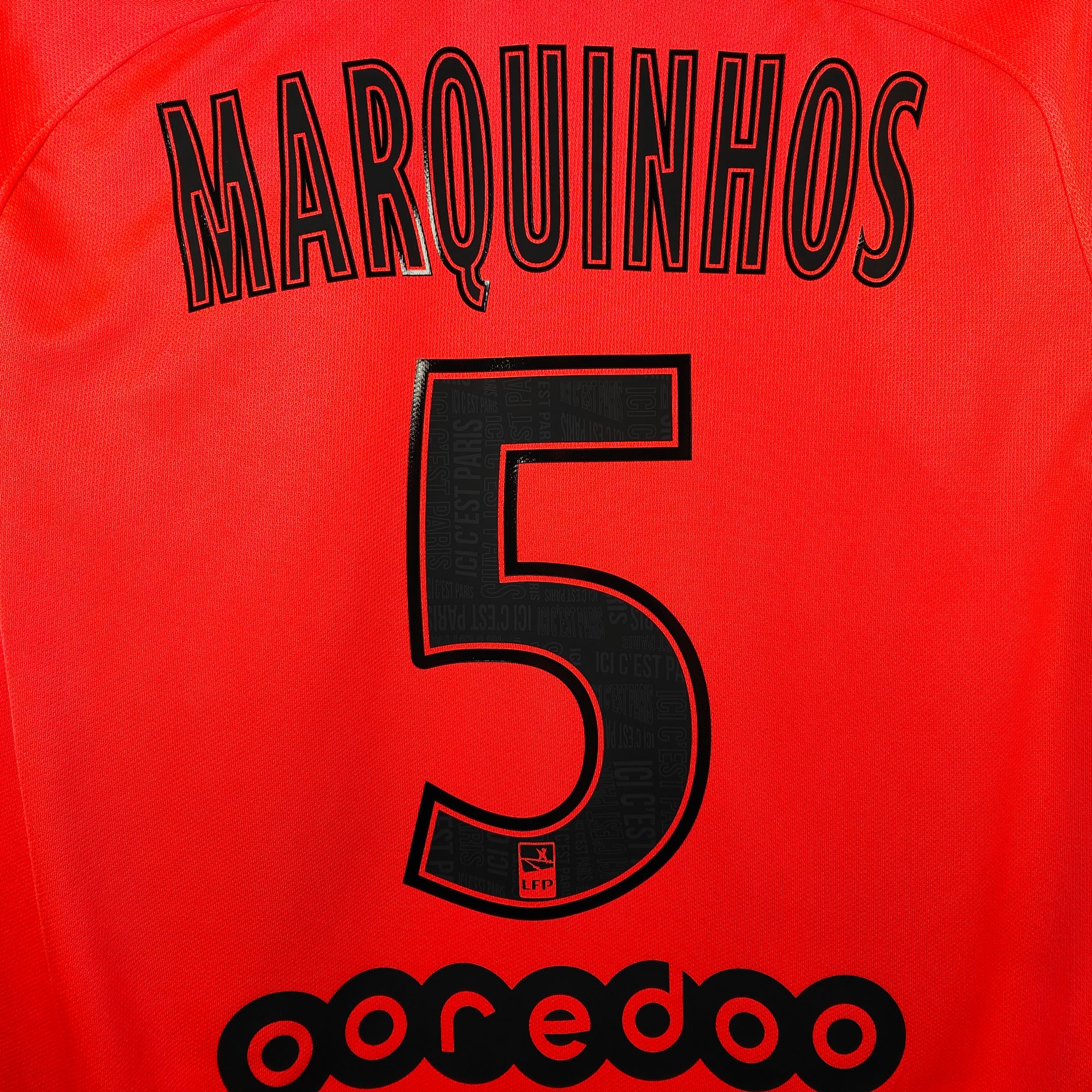 2019-20 PSG Away Shirt Marquinhos 