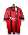 2023-24 AC Milan Player Version Home Shirt Leao 