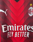 2023-24 AC Milan Player Version Home Shirt Leao 