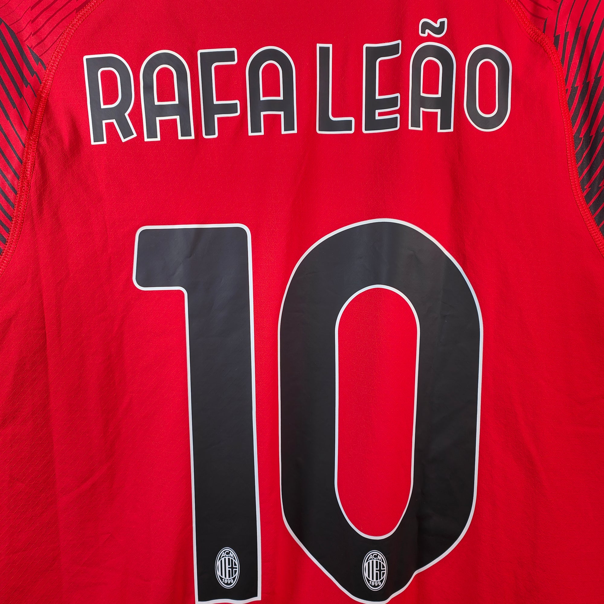 2023-24 AC Milan Player Version Home Shirt Leao 