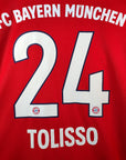 2018-19 Bayern Munich Home Shirt Tolisso 