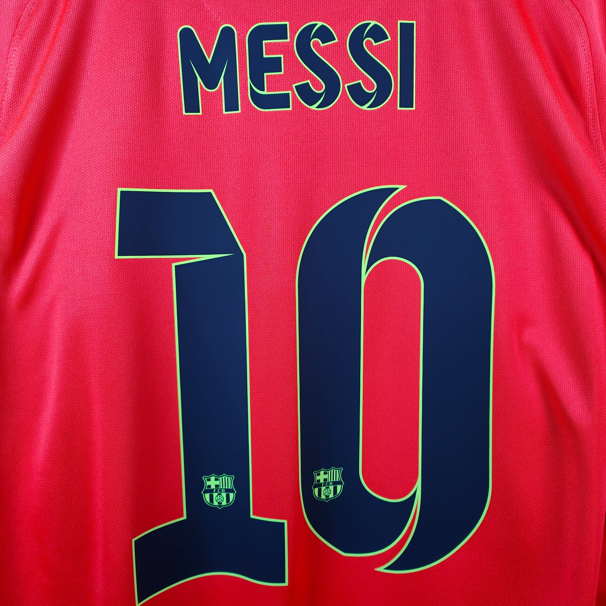 2014-15 FC Barcelona Away Shirt Messi 