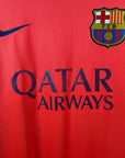 2014-15 FC Barcelona Away Shirt Suarez 