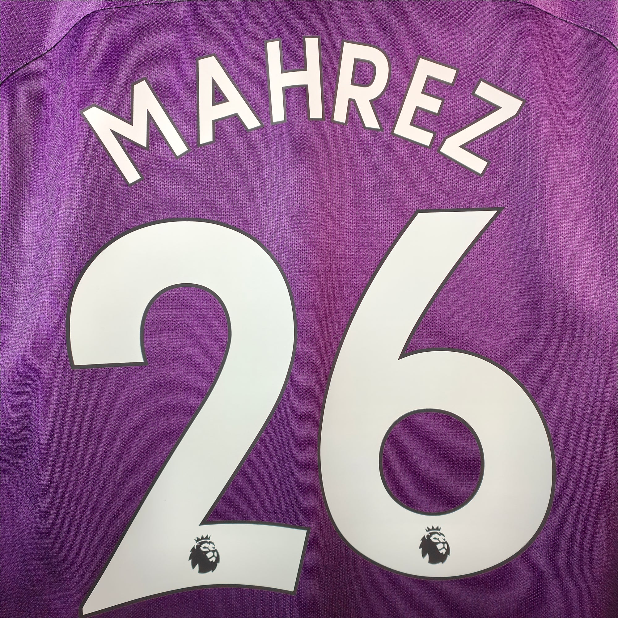 2018-19 Manchester City Third Shirt Mahrez 