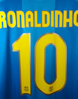 2007-08 FC Barcelona Away Shirt Ronaldinho 