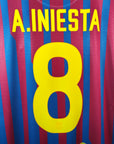 2011-12 FC Barcelona Home Shirt Iniesta 