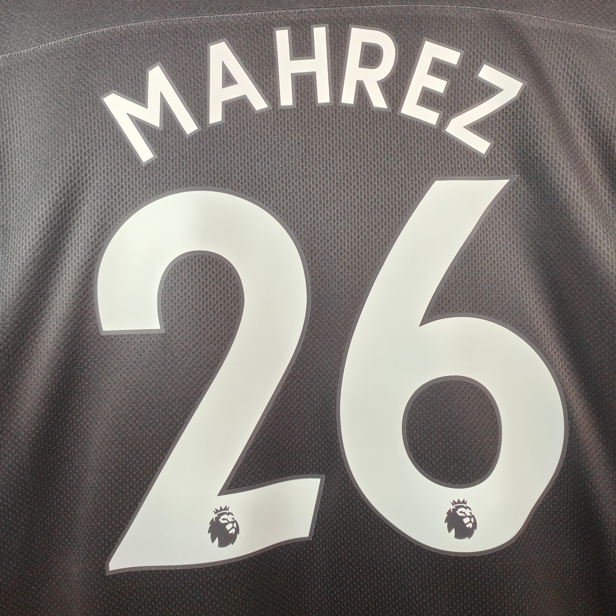 2020-21 Manchester City Away Shirt Mahrez 