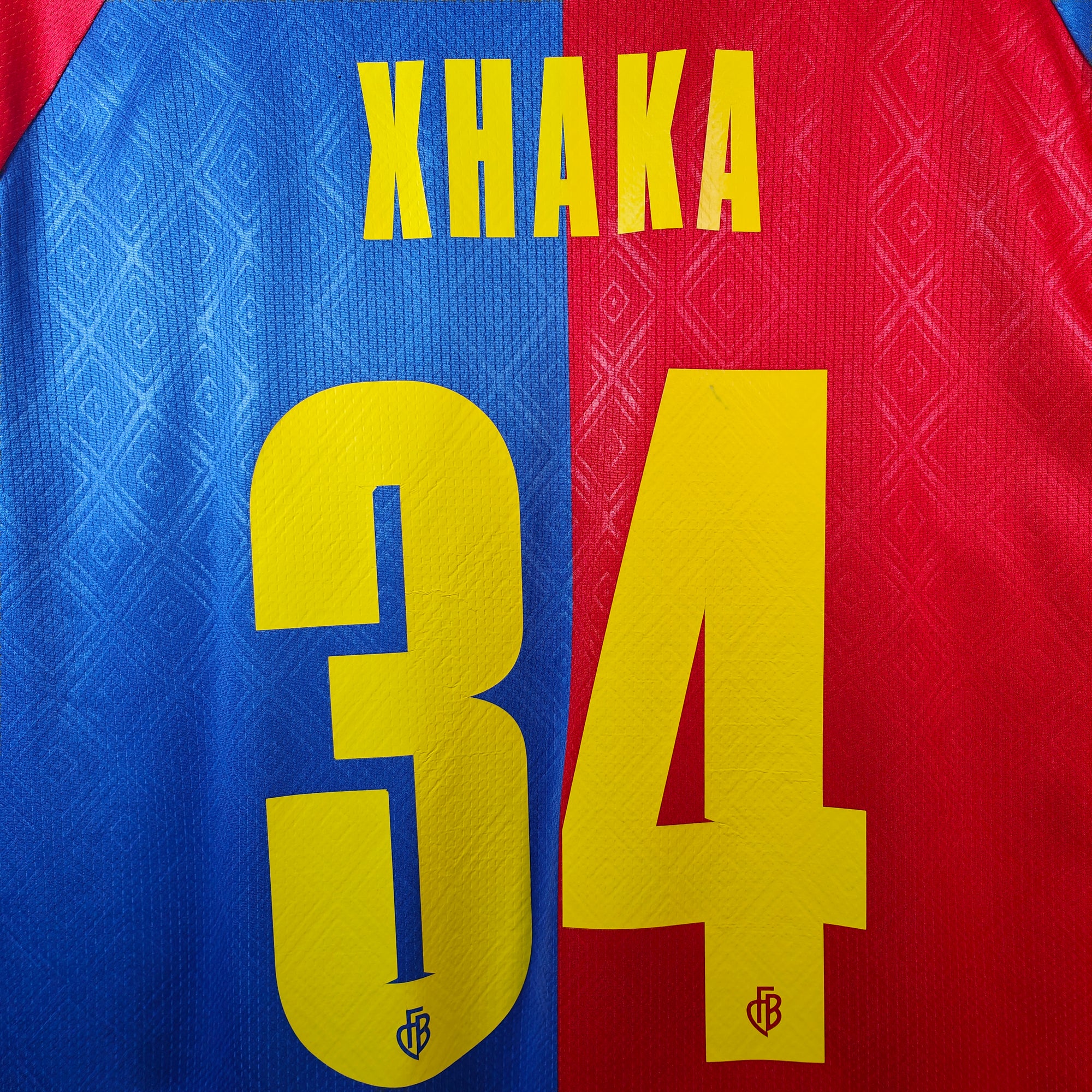 2022-23 FC Basel Home Shirt Xhaka 