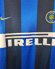 1999-00 Inter Milan Home Shirt Ronaldo 