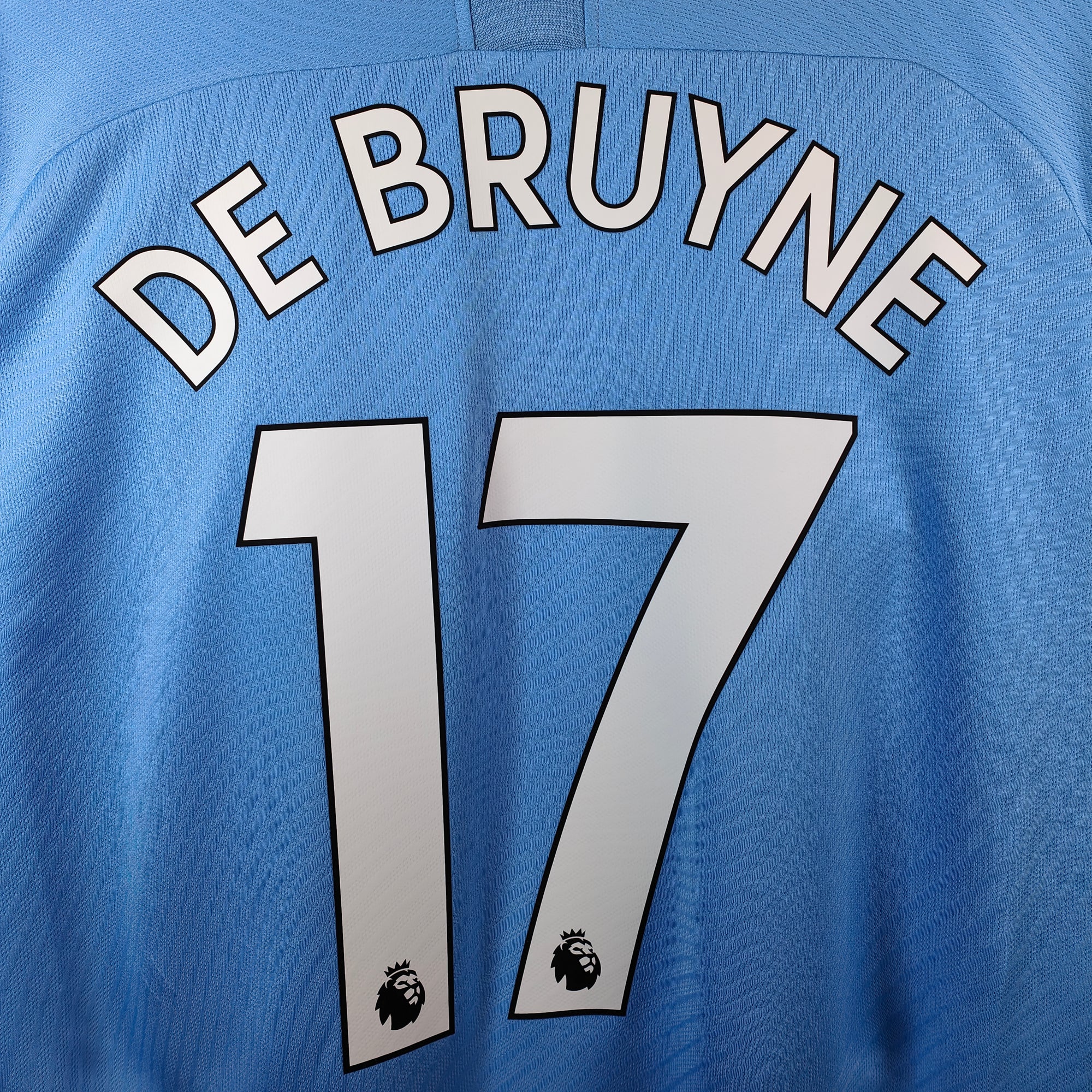 2019-20 Manchester City Home Shirt De Bruyne 