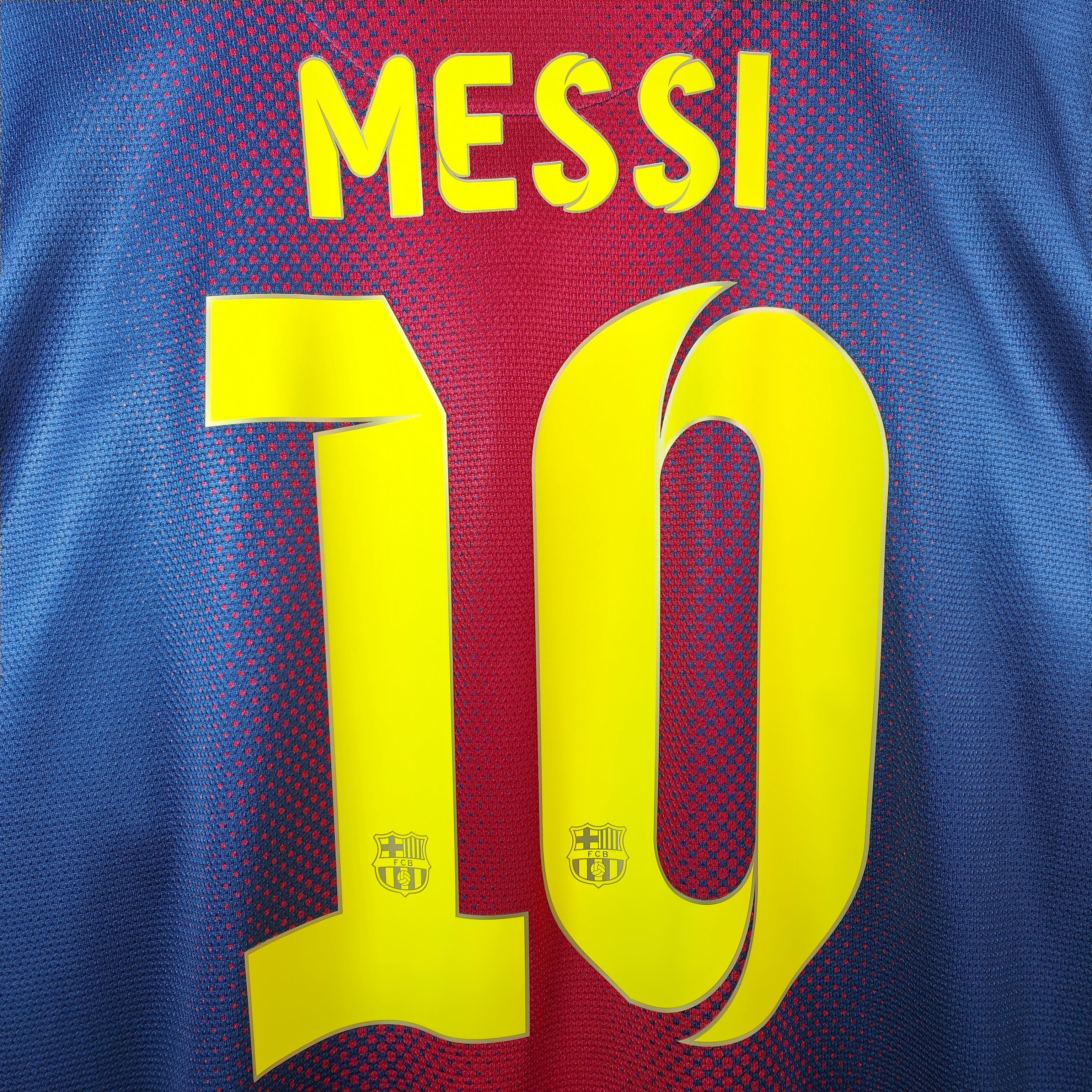2012-13 FC Barcelona Home Shirt Messi #10 (L) – Eternal Pitch