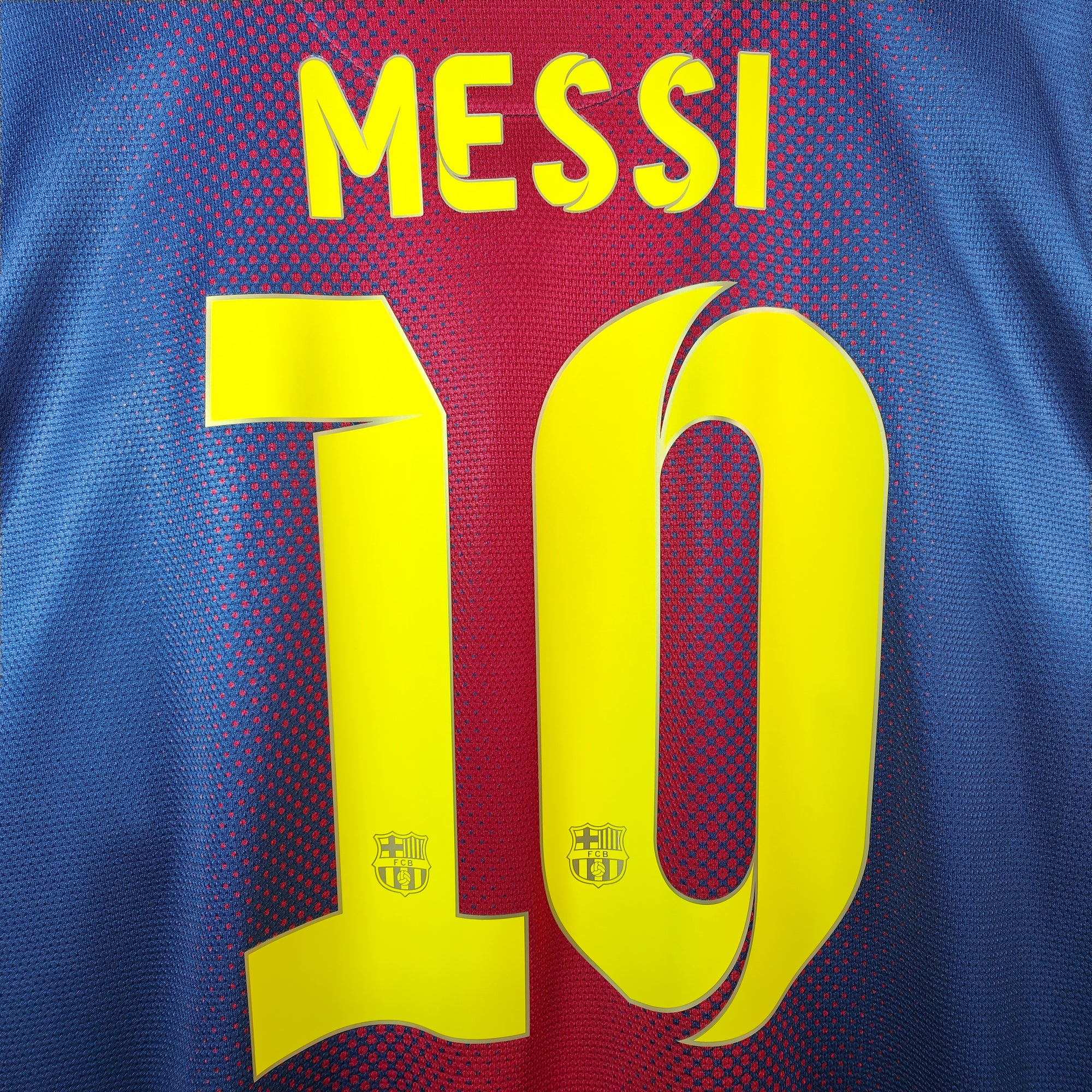 2012-13 FC Barcelona Home Shirt Messi 