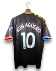 2019-20 Manchester City Away Shirt Aguero 