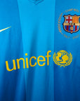 2007-08 FC Barcelona Away Shirt Messi 